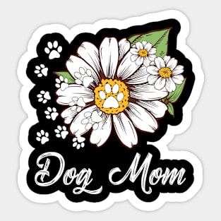 Daisy Paw Dog Mom Funny Mother Day Gift Sticker